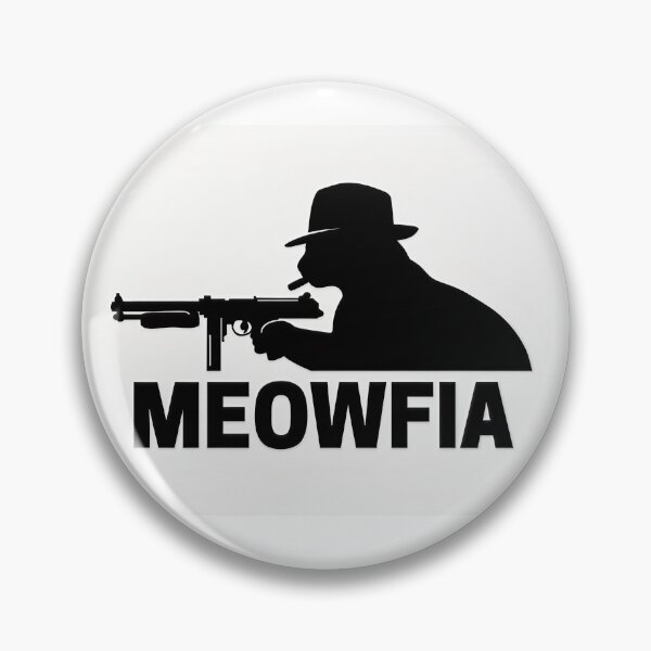 Item preview, Cat Mafia Meowfia Tommy Gun designed and sold by C-Plus-Home.