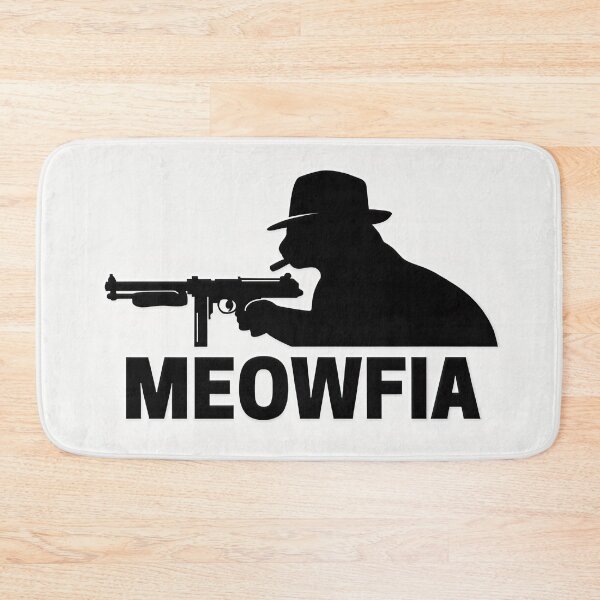 Item preview, Cat Mafia Meowfia Tommy Gun designed and sold by C-Plus-Home.