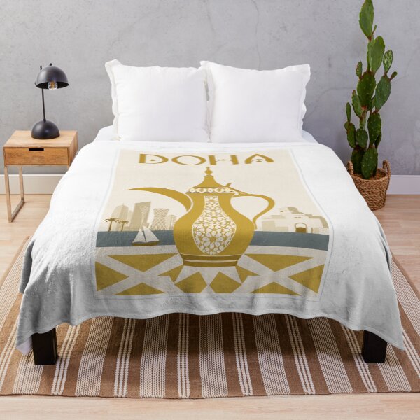 Item preview, Doha Dallah Coffee Pot Poster designed and sold by Beyond Destinations.