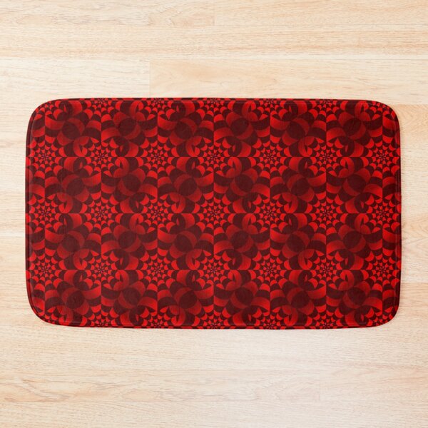 Item preview, Enchanted Web - Red Spider Web Halloween Pattern  designed and sold by BlackthornDsign.