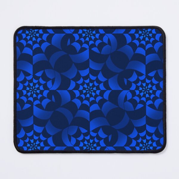 Item preview, Enchanted Web - Blue Spider Web Halloween Pattern designed and sold by BlackthornDsign.