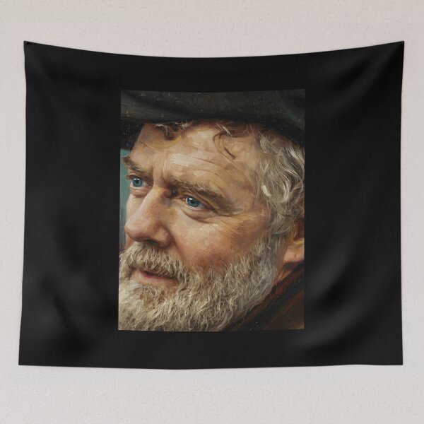 Item preview, Glen Hansard Oil Painting designed and sold by maretsad.