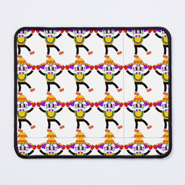Item preview, cute sugar skull cartoon pattern design designed and sold by manojbalan1968.