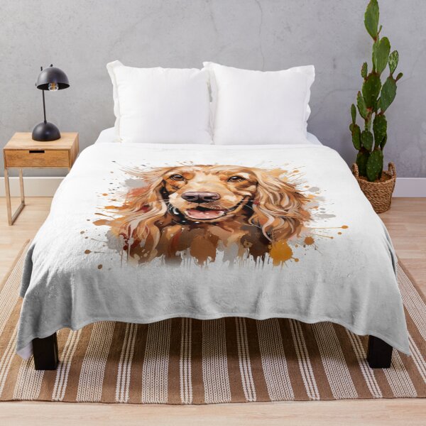 Item preview, English Cocker Spaniel - Watercolour Dog Breeds Collection designed and sold by TheCanineCanvas.