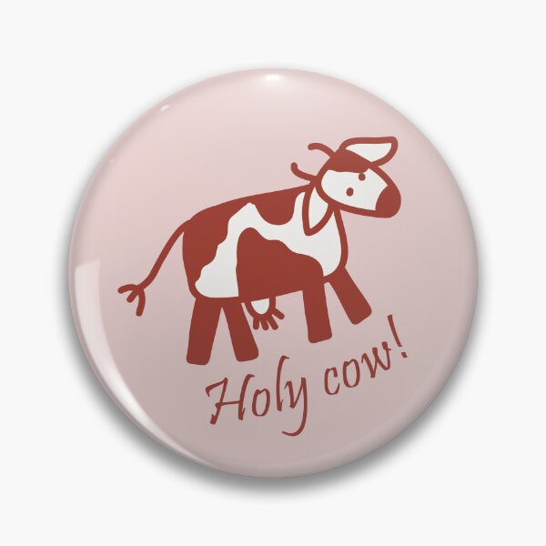 Item preview, Holy Cow! Brown and white Bovine designed and sold by FrancesPoff.