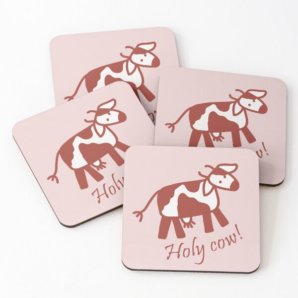 Item preview, Holy Cow! Brown and white Bovine designed and sold by FrancesPoff.