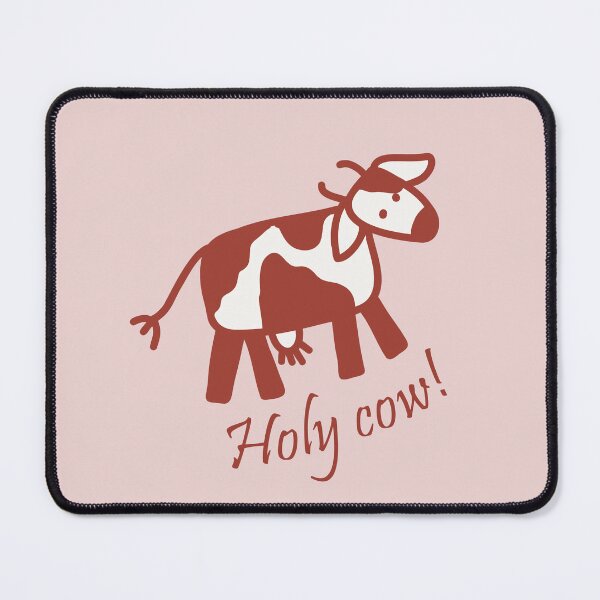 Item preview, Holy Cow! Brown and white Bovine designed and sold by FrancesPoff.