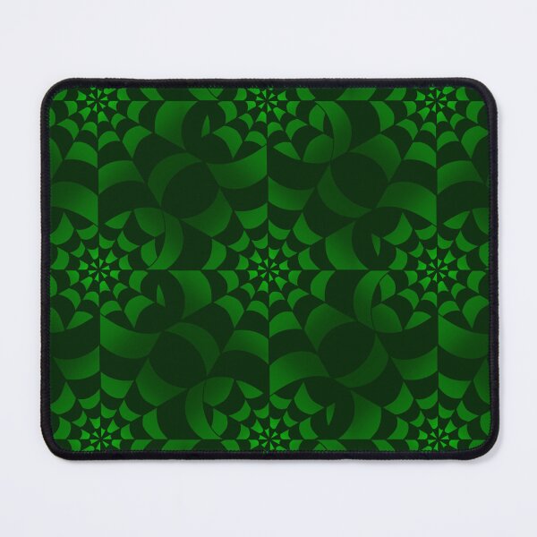 Item preview, Enchanted Web - Green Spider Web Halloween Pattern designed and sold by BlackthornDsign.