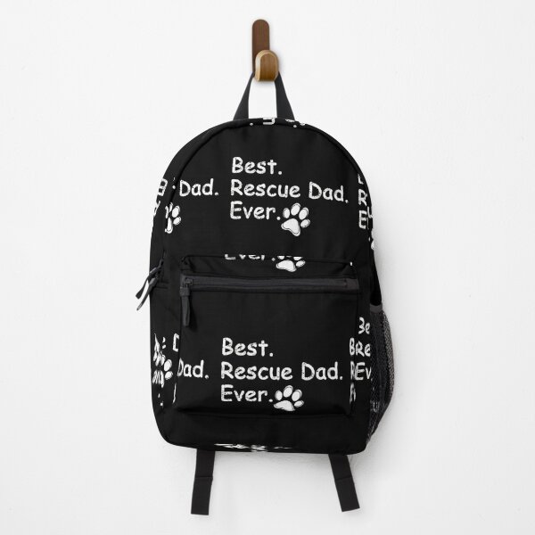 Item preview, Best Rescue Dad Ever Paw Print Animal Adoption designed and sold by SoyLamderma.