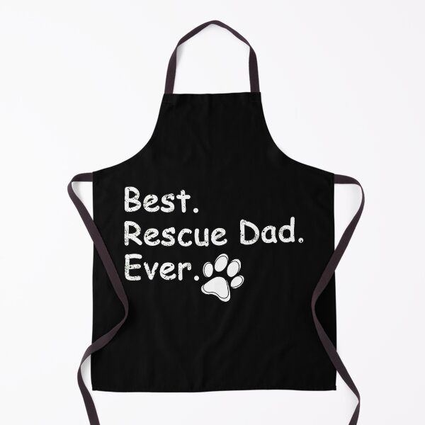 Item preview, Best Rescue Dad Ever Paw Print Animal Adoption designed and sold by SoyLamderma.