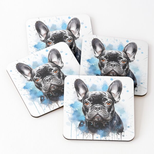 Item preview, French Bulldog - Watercolour Dog Breeds Collection designed and sold by TheCanineCanvas.