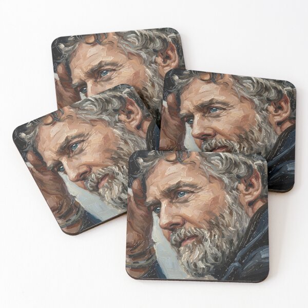 Item preview, Glen Hansard Oil Painting designed and sold by maretsad.