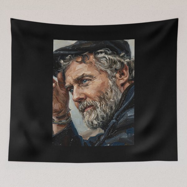 Item preview, Glen Hansard Oil Painting designed and sold by maretsad.