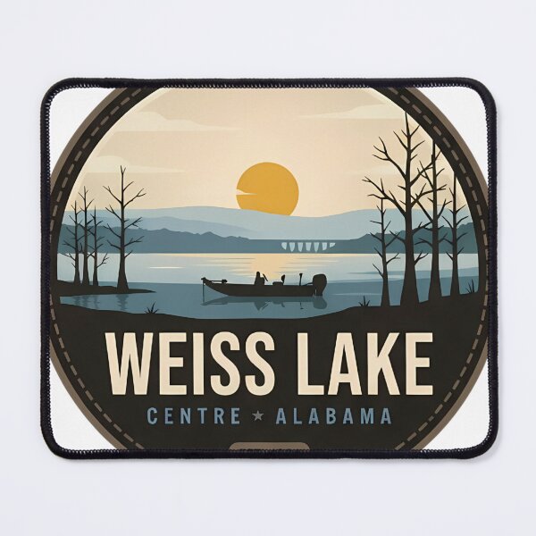 Item preview, Weiss Lake Centre Alabama designed and sold by DetourDgn.