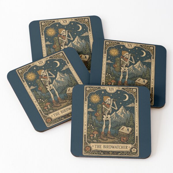 Item preview, Birdwatcher Tarot Inspired Camping Adventure Art designed and sold by merchxwear.