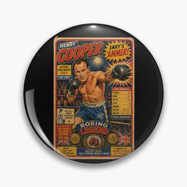 Item preview, Henry Cooper Trading Card designed and sold by halibutgoatramb.
