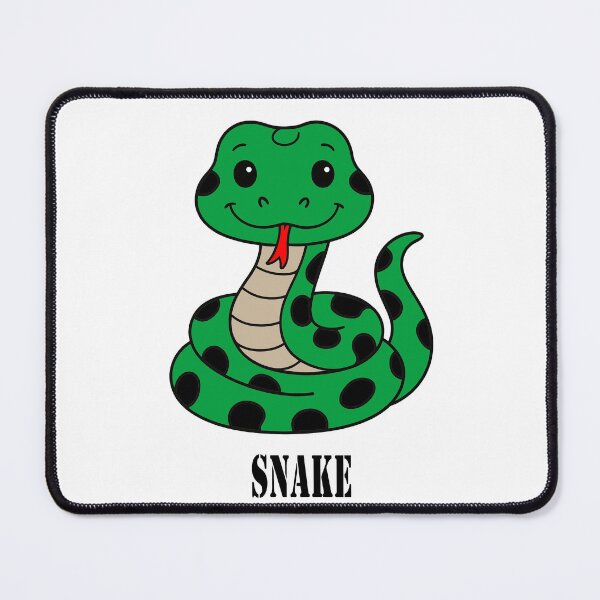 Item preview, Cute Smiling Green Snake Cartoon Vector designed and sold by ardobalenoni12.