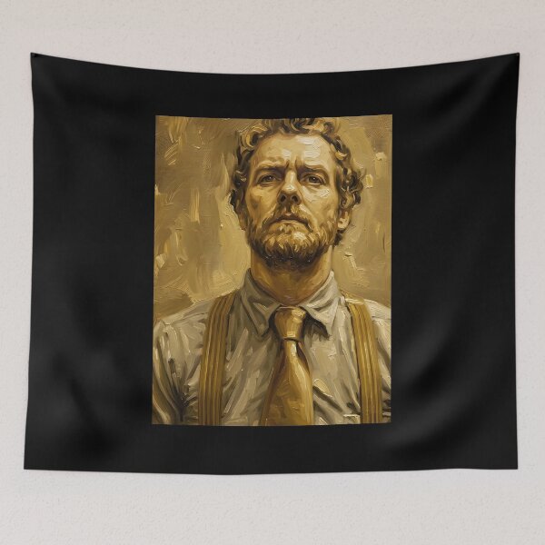 Item preview, Glen Hansard Oil Painting designed and sold by maretsad.