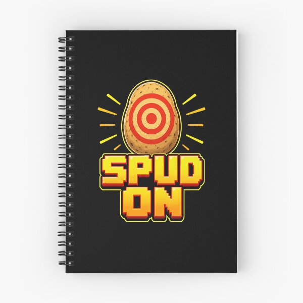 Item preview, Spud On Bullseye Potato Pun designed and sold by elderberry.