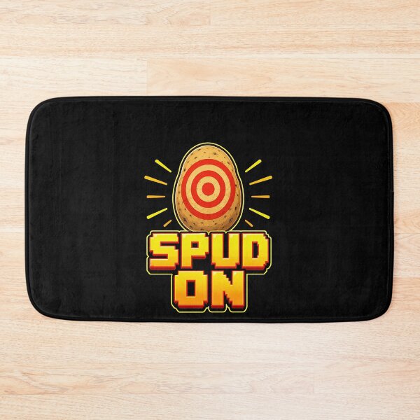 Item preview, Spud On Bullseye Potato Pun designed and sold by elderberry.