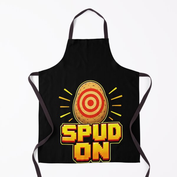 Item preview, Spud On Bullseye Potato Pun designed and sold by elderberry.