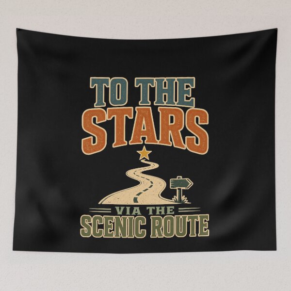 Item preview, To The Stars Via The Scenic Route designed and sold by elderberry.