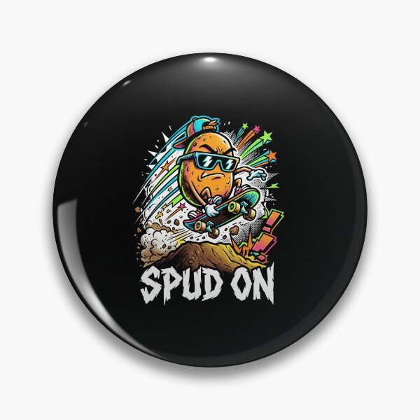 Item preview, Skateboarding Spud Sunglasses Cartoon designed and sold by elderberry.
