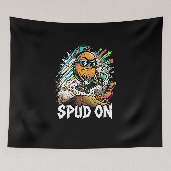 Item preview, Skateboarding Spud Sunglasses Cartoon designed and sold by elderberry.