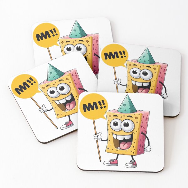 Item preview, Funny Sponge Character Saying 'M!!' T-Shirt | Cute Cartoon Meme Design designed and sold by designerbhai009.