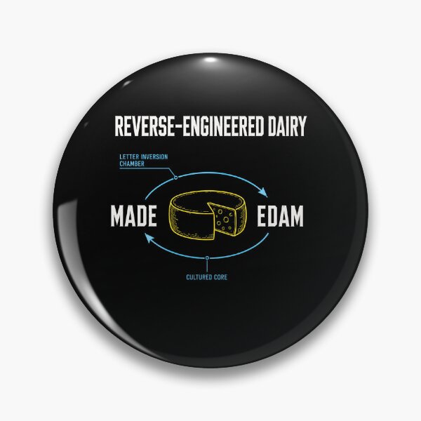 Item preview, Edam Reverse Engineered Dairy Cheese Diagram designed and sold by elderberry.