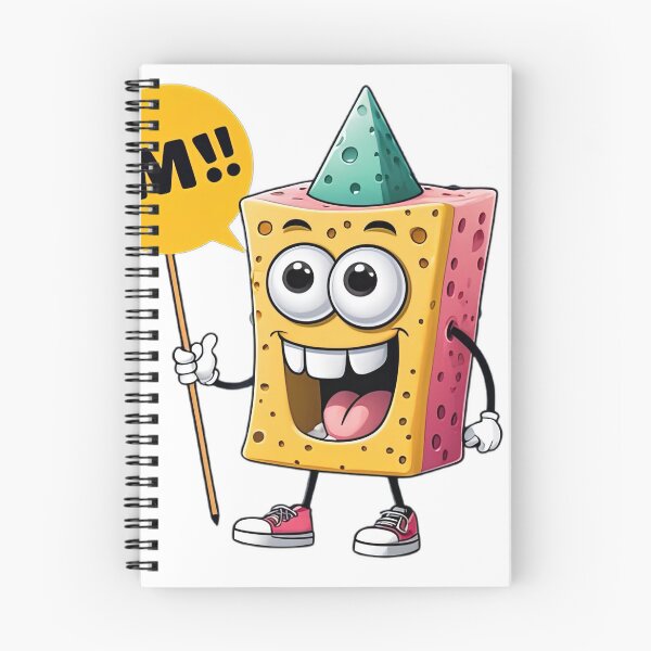 Item preview, Funny Sponge Character Saying 'M!!' T-Shirt | Cute Cartoon Meme Design designed and sold by designerbhai009.