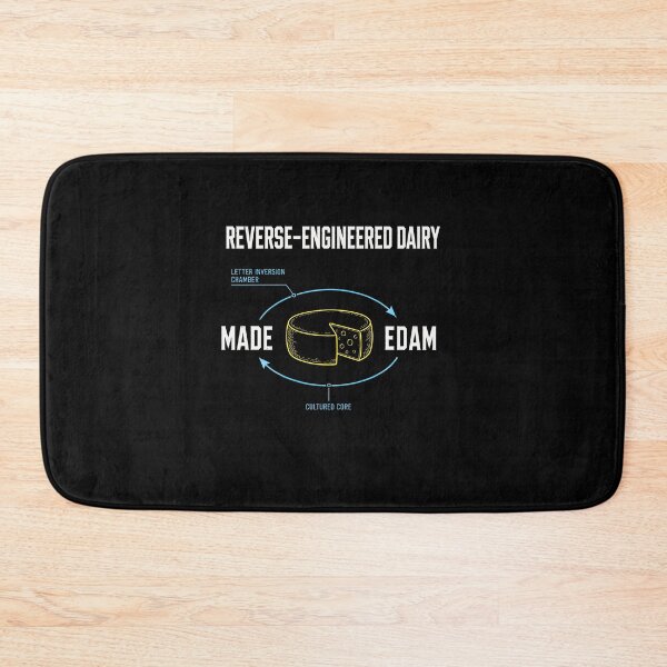 Item preview, Edam Reverse Engineered Dairy Cheese Diagram designed and sold by elderberry.