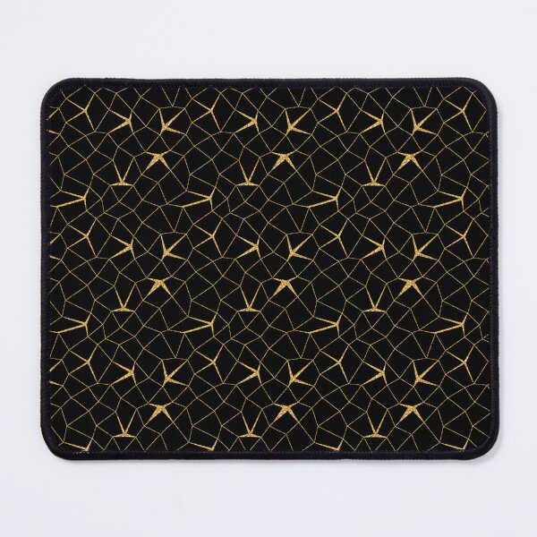 Item preview, Black & Gold Geometric Luxury Pattern designed and sold by Pickachoo.