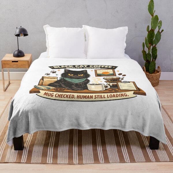 Item preview, Black Cat Coffee Quality Control designed and sold by Concrete Coffee Studio.