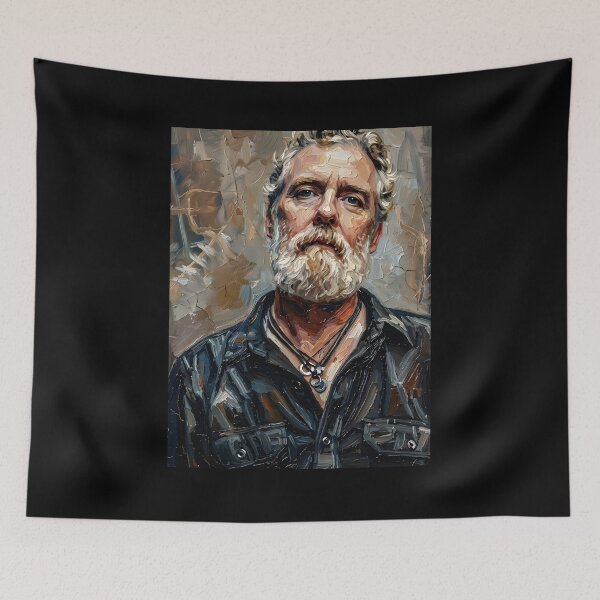 Item preview, Glen Hansard Oil Painting designed and sold by maretsad.