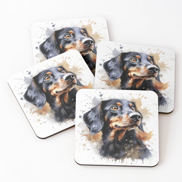 Item preview, Dachshund - Watercolour Dog Breeds Collection designed and sold by TheCanineCanvas.