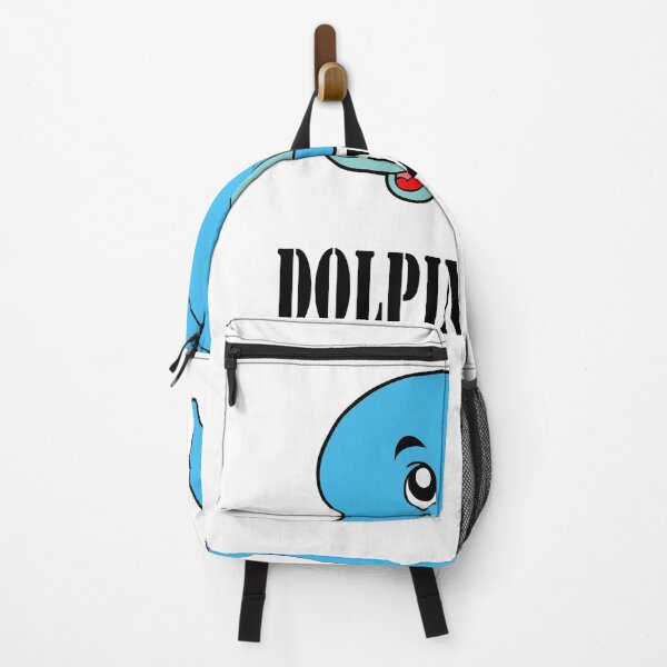 Item preview, Cute and Playful Blue Dolphin Cartoon designed and sold by ardobalenoni12.