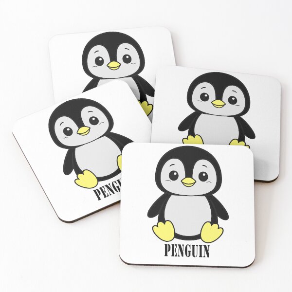 Item preview, Cute Sitting Penguin Cartoon designed and sold by ardobalenoni12.