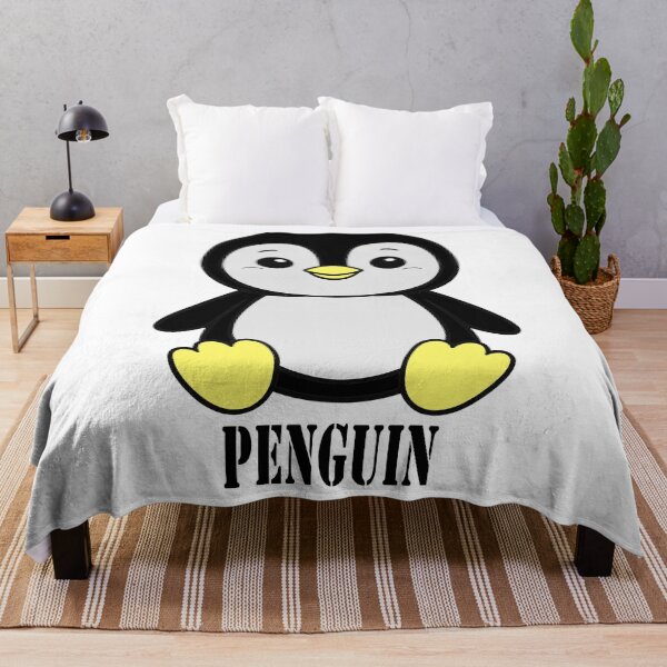 Item preview, Cute Sitting Penguin Cartoon designed and sold by ardobalenoni12.