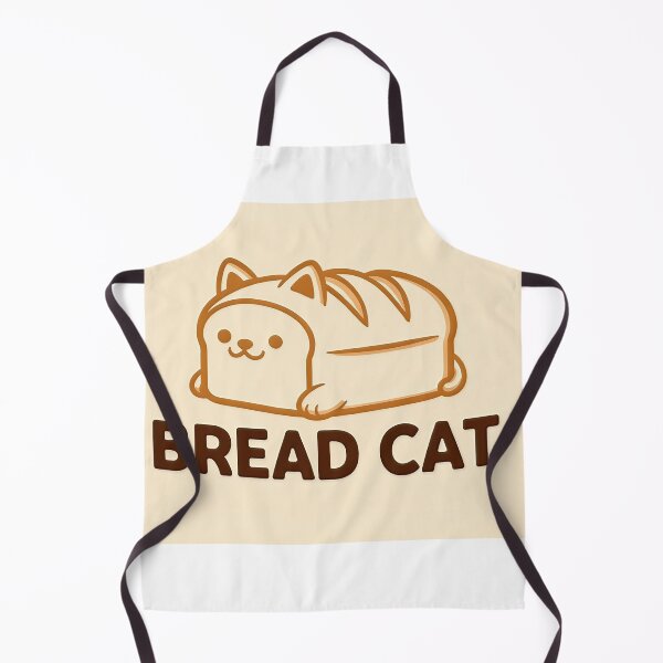 Item preview, Cute Cat Bread Loaf Logo designed and sold by C-Plus-Home.