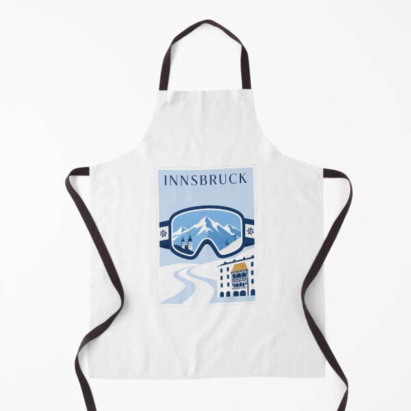 Item preview, Innsbruck Ski Goggles Travel Poster designed and sold by Beyond Destinations.