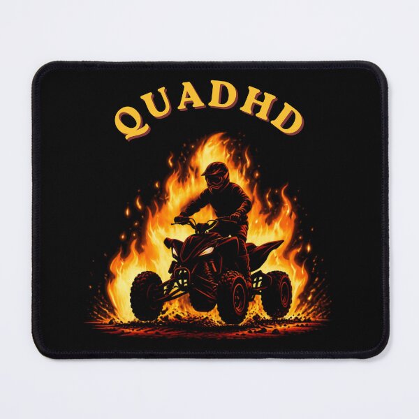 Item preview, QUADHD Funny ATV Rider Off Road Quad Lovers Gifts designed and sold by T-version.