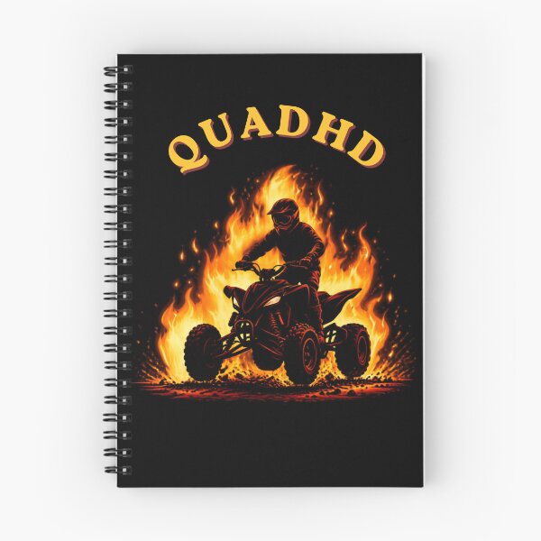 Item preview, QUADHD Funny ATV Rider Off Road Quad Lovers Gifts designed and sold by T-version.