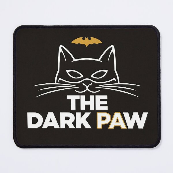 Item preview, The Dark Paw Cat Vigilante designed and sold by C-Plus-Home.