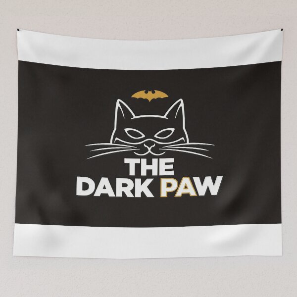 Item preview, The Dark Paw Cat Vigilante designed and sold by C-Plus-Home.
