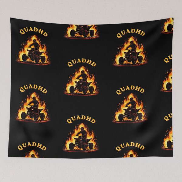 Item preview, QUADHD Funny ATV Rider Off Road Quad Lovers Gifts designed and sold by T-version.