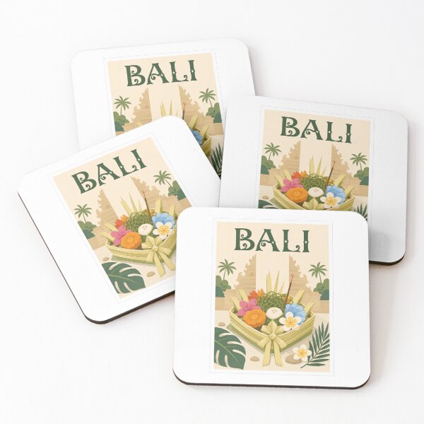 Item preview, Bali Canang Sari Travel Poster designed and sold by Beyond Destinations.