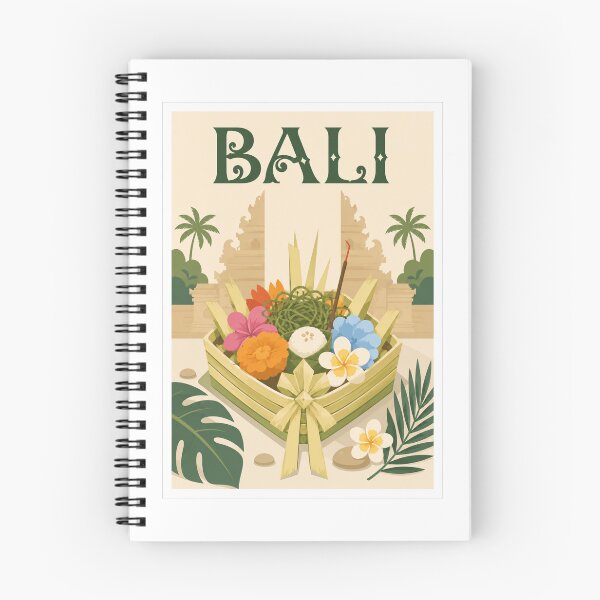 Item preview, Bali Canang Sari Travel Poster designed and sold by Beyond Destinations.