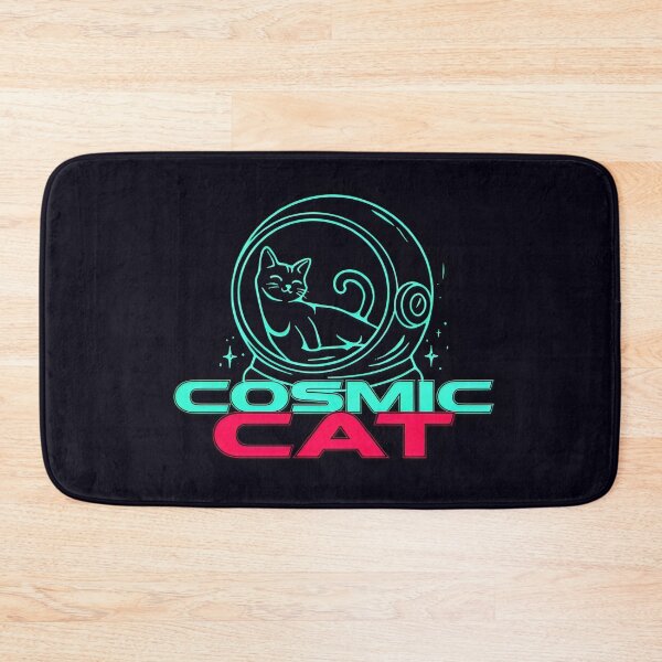 Item preview, Retro Cosmic Cat Astronaut designed and sold by C-Plus-Home.