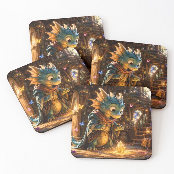Item preview, Little Dragon and the Golden Flame Seed designed and sold by AldenRook.